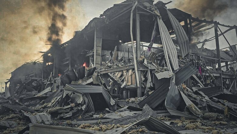 Consequences of shelling in Kherson region