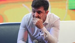 Зеленский смотрел трансляцию выступления Порошенко в Facebook, - СКРИН