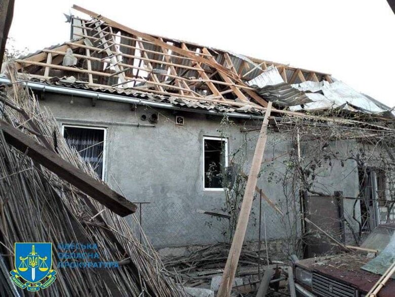 Наслідки нічної атаки дронами на Одещину 08