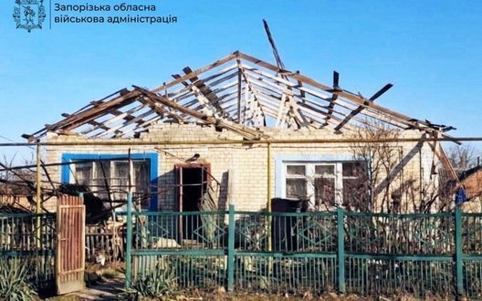 Доба на Запоріжжі: сотні ударів, є поранені та руйнування