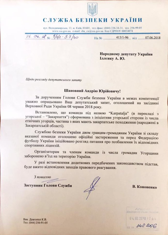 Угорським футболістам, які грали з командами терористів ОРДЛО, заборонили вїзд в Україну 01
