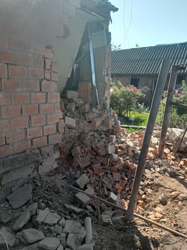 Consequences of Russian shelling in Bilopillya of Sumy region 01