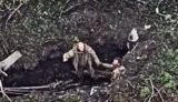While two occupiers were surrendering, they were killed by their own comrades using drones