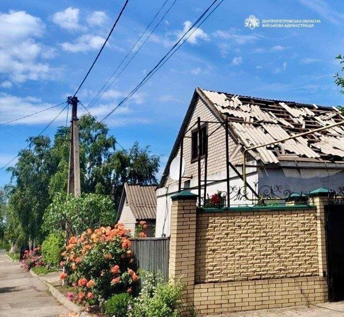 удар по Дніпропетровщині