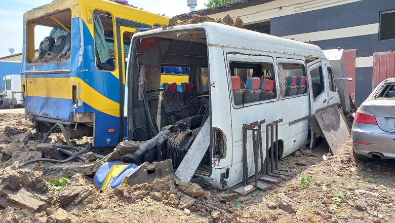 Consequences of morning rocket attack on Mykolaiv 05