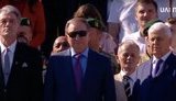 Кравчук, Кучма и Ющенко посетили официальное шествие. Порошенко был на памятных мероприятиях в Минобороны. ФОТО