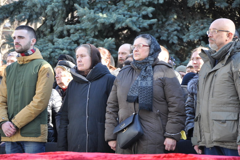 В Києві попрощалися із загиблим внаслідок російського обстрілу розвідником 30-ї ОМБр Антоном Сидоровим 35