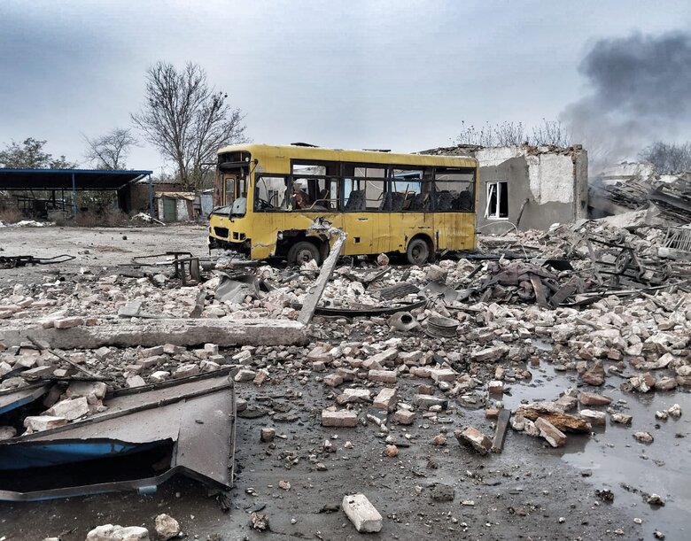 Consequences of enemy shelling of Kherson region 09