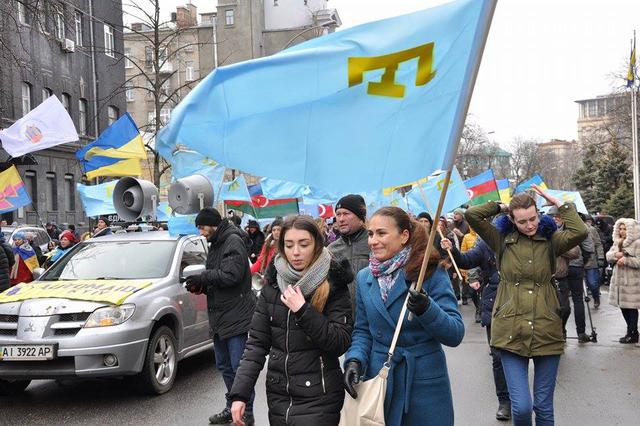 Kyiv hosts March of Solidarity with Crimean Tatars 11 Kyiv hosts March of Solidarity with Crimean Tatars 11