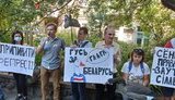 "Гаага": в Киеве активисты пикетируют посольство Беларуси с требованием прекратить репрессии. ВИДЕО+ФОТОрепортаж