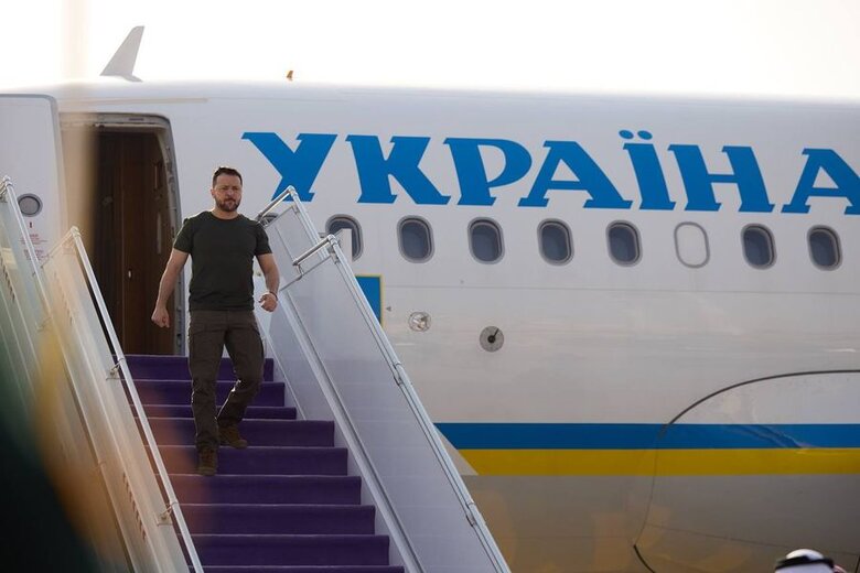 Зеленський прибув з візитом у Саудівську Аравію