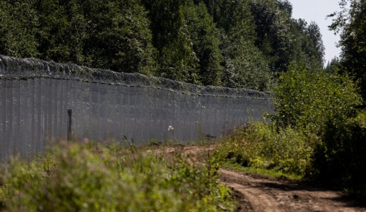 Lithuania completed fence on border with Belarus
