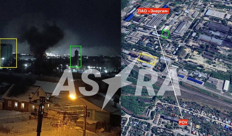 У Липецькій області після удару дронів палає завод 