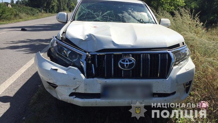 12-летний велосипедист погиб под колесами Toyota в Донецкой области. ФОТО