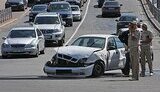 ДТП на Майдане: &amp;quot;Лексус&amp;quot; растрощил &amp;quot;Дэу&amp;quot;. Водитель иномарки набросился с кулаками на владельца Ланоса. ФОТОрепортаж.