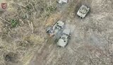 Украинские военные разбили колонну оккупантов, которая шла на прорыв линии фронта. ВИДЕО