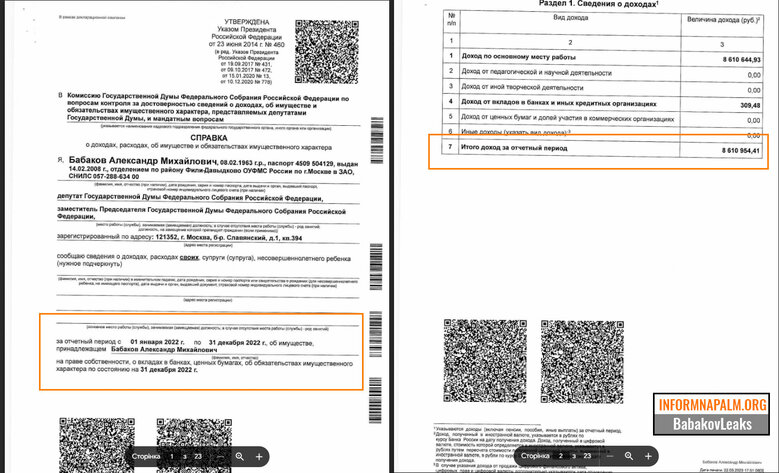 Хакери зламали пошту заступника глави Держдуми РФ Бабакова: Корупційні схеми на сотні мільйонів та обхід санкцій, - InformNapalm 15