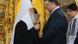 "Ви завжди були взірцем і прикладом для наслідування", - Порошенко привітав Філарета з 89-річчям