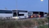Queue at the Romanian border