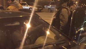 Spetsnaz detained car thieves in Kyiv downtown, employed weapons. PHOTOS