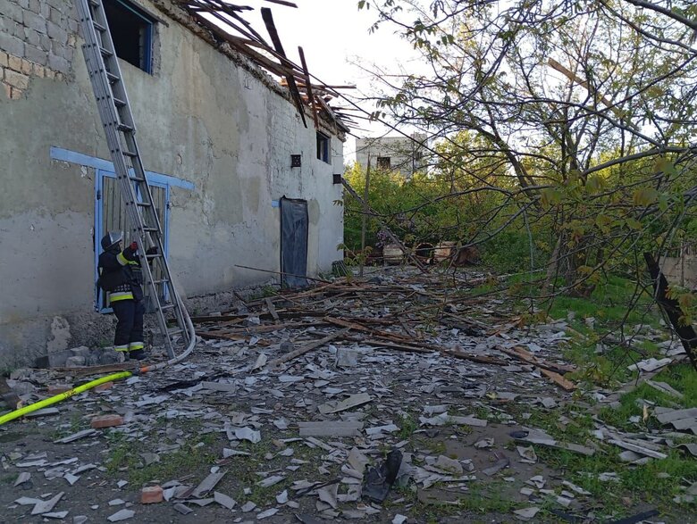Consequences of shelling in Donetsk region on 28 April 2025