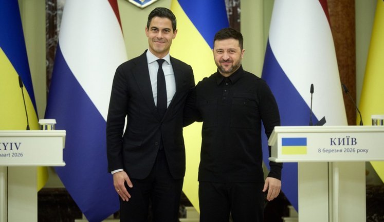Зеленський передав прем’єру Нідерландів Єттену запит щодо радарів для військових