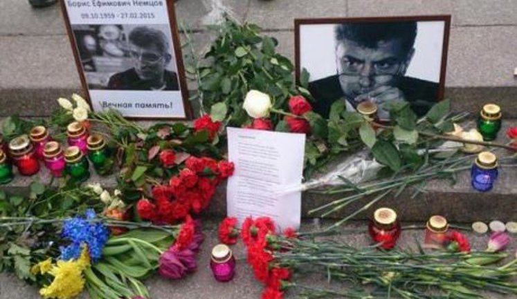 "Heroes Do Not Die!" – walk in memory of Nemtsov. VIDEO
