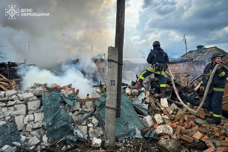 Russian Federation’s MLRS strike on Zolochiv in the Kharkiv region