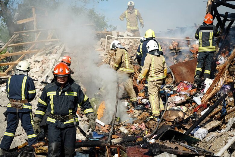 Наслідки ворожого обстрілу Полтавщини