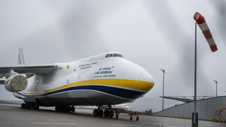 Ан-124 у Лейпцигу