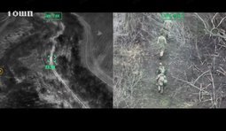 Сили оборони врятували 2 бійці штурмового полку від полону використавши важкий дрон Вампір