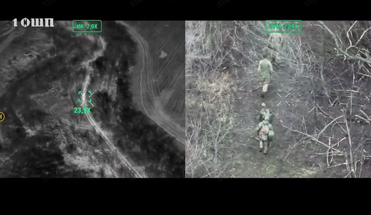 Важкий дрон "Вампір" врятував 2 українських штурмовиків від полону поблизу Гуляйполя. ВIДЕО