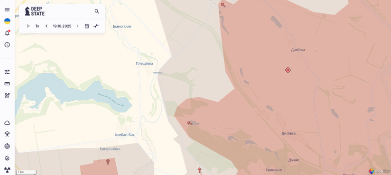 Torets map