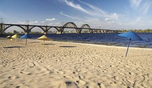 пляж,дніпро