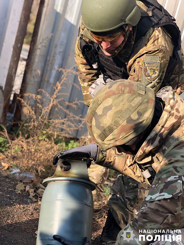 Вибухотехніки поліції Києва знешкодили два шахеди