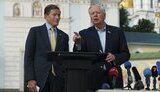 Сенатори США Ліндсі Грем та Річард Блюменталь у Києві