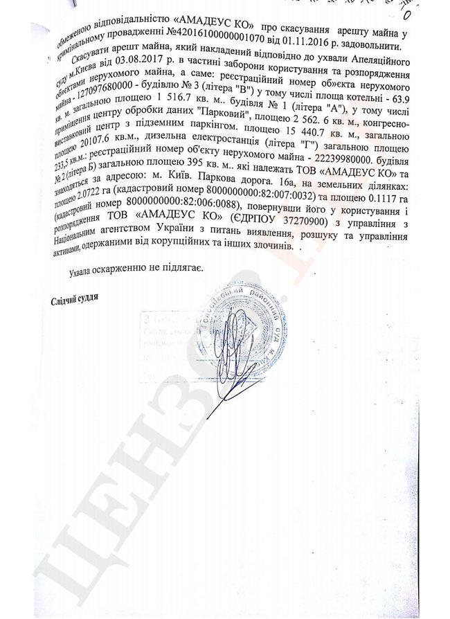 Вертолетную площадку Януковича вернула бывшему собственнику судья Голосеевского райсуда Колдина, рекомендованная ВККС к увольнению 02