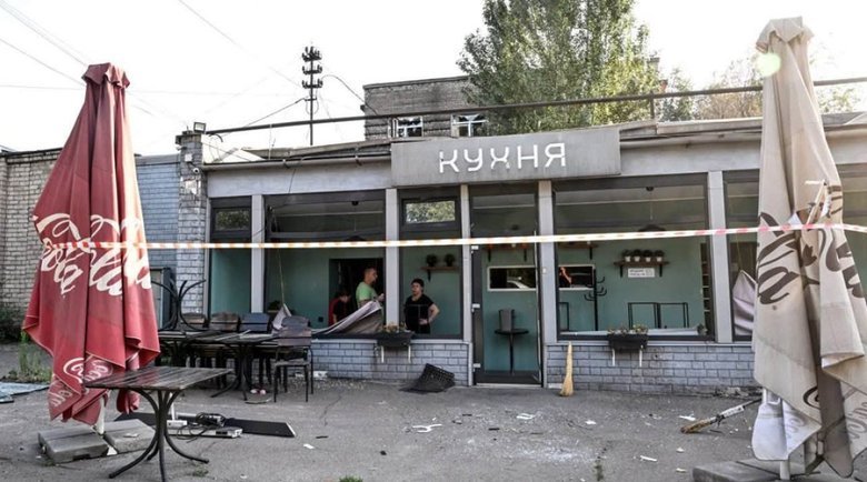 Обстріл Запоріжжя