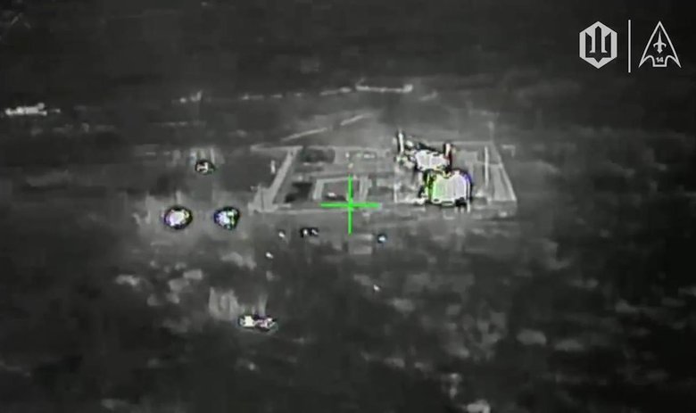 Ukrainian drones destroyed a gas distribution system in Luhansk region