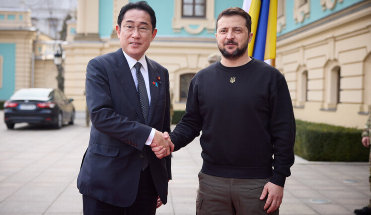 Премьер Японии Кисида планирует встретиться с Зеленским в США
