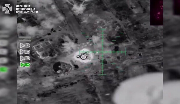 Border guards destroyed enemy artillery, shelters, dugouts, mortar positions, and enemy transport. VIDEO