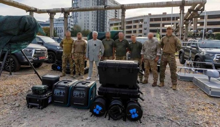 112-а бригада ТрО отримала два комплекси РЕБ "Ай-Петрі" та комплекс БПЛА "Посейдон". ФОТО