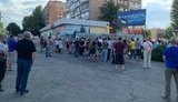 Мітинг у пам’ять про загиблих в Іл-76 над Луганським аеропортом героїв відбувся у Кривому Розі. ФОТОрепортаж