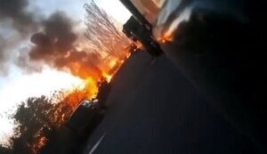 Artillery destroyed Chuvash occupiers’ Atal battalion during relocation - social media. VIDEO