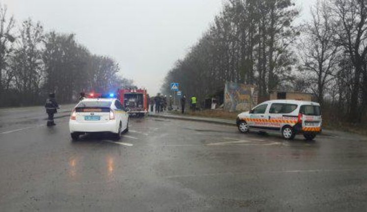 Car killed five at bus stop in Lviv region. PHOTOS