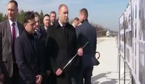 Зеленский прибыл на Полтавщину: в планах посещение Новых Санжар и ознакомление со строительством бетонной дороги, - ОП. ВИДЕО