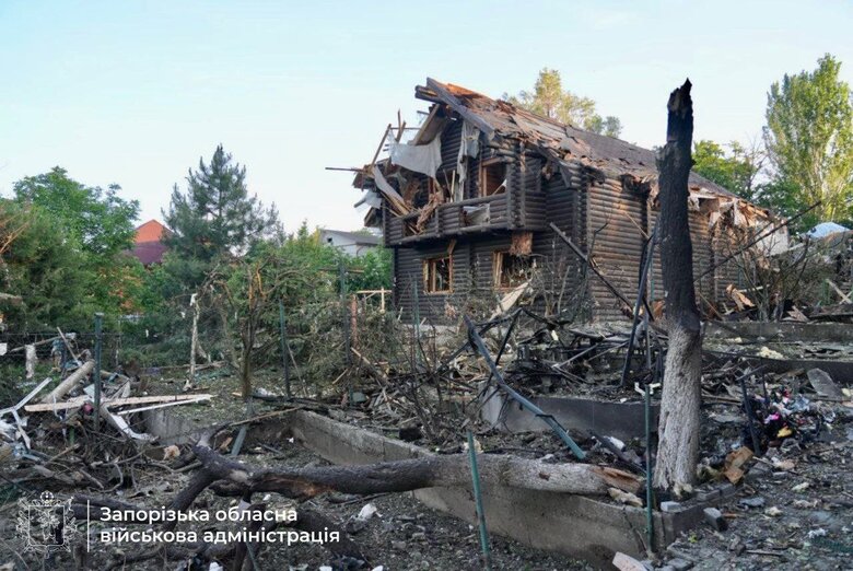 наслідки атаки на Запоріжжя