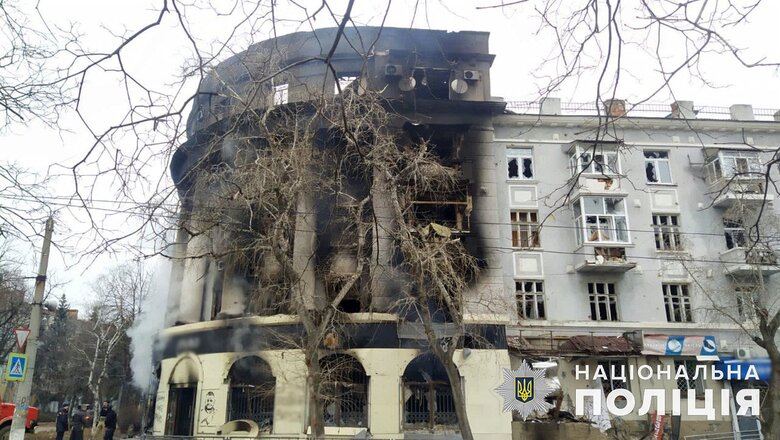 Наслідки обстрілів Донеччини 01