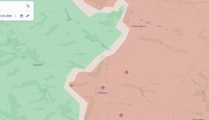 Enemy advances in Bilohorivka, near Makiivka and Novoocheretuvate - DeepState. MAP