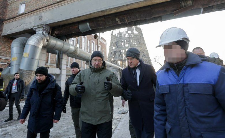 Mark Rutte familiarised himself with the consequences of the night strike on the Kyiv thermal power plant.